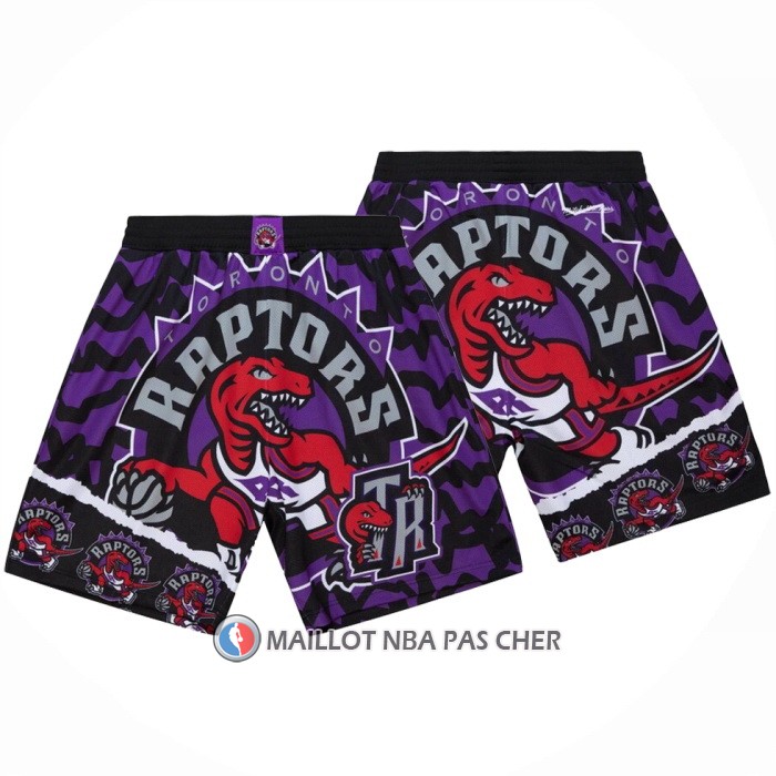 Short Tornto Raptors Mitchell & Ness Noir